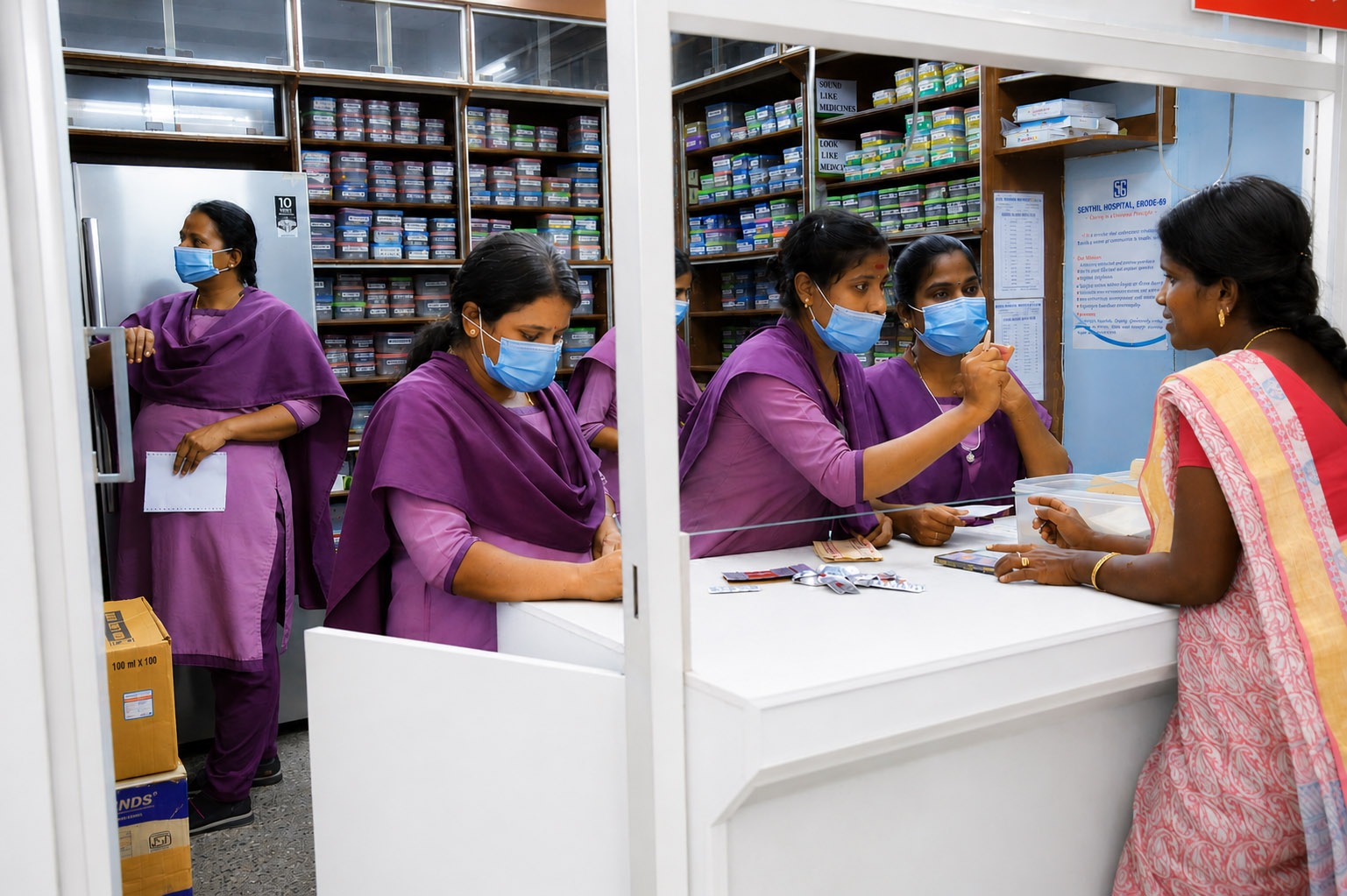 24 Hr In-House Pharmacy